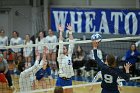 VB vs MHC  Wheaton Women's Volleyball vs Mount Holyoke College. - Photo by Keith Nordstrom : Wheaton, Volleyball, VB